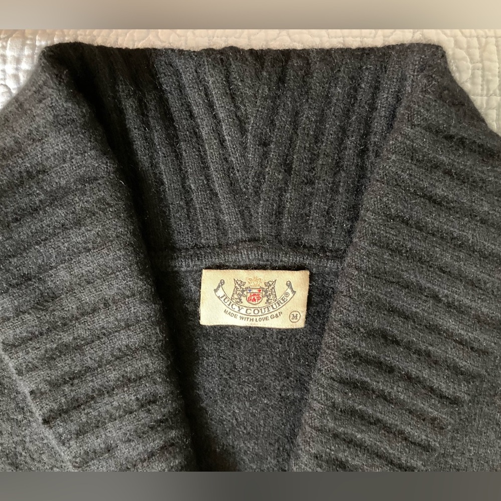 Juicy Couture Cashmere Sweater Coat - Picture 2 of 12